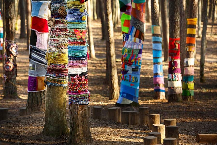 Stricken - selbstgemachte Deko für Haus und Garten