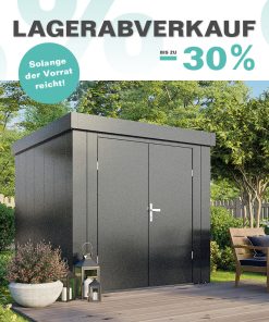 Lagerabverkauf Geraetehaus Anthrazit