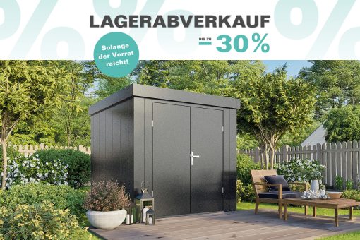 Lagerabverkauf Geraetehaus Anthrazit