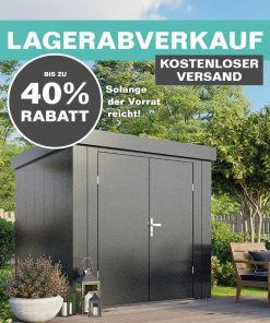 Lagerabverkauf Geraetehaus Anthrazit