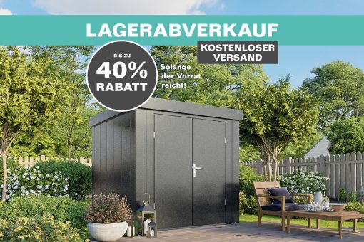 Lagerabverkauf Geraetehaus Anthrazit