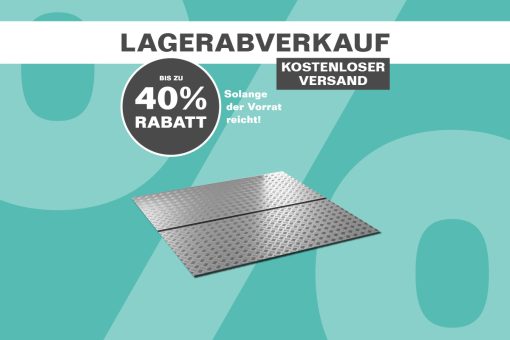 Lagerabverkauf Bodenplatte Small