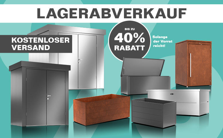 Lagerabverkauf Stauraum Keybild